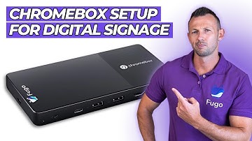 Unboxing & Setting Up the Fugo Chromebox For Digital Signage
