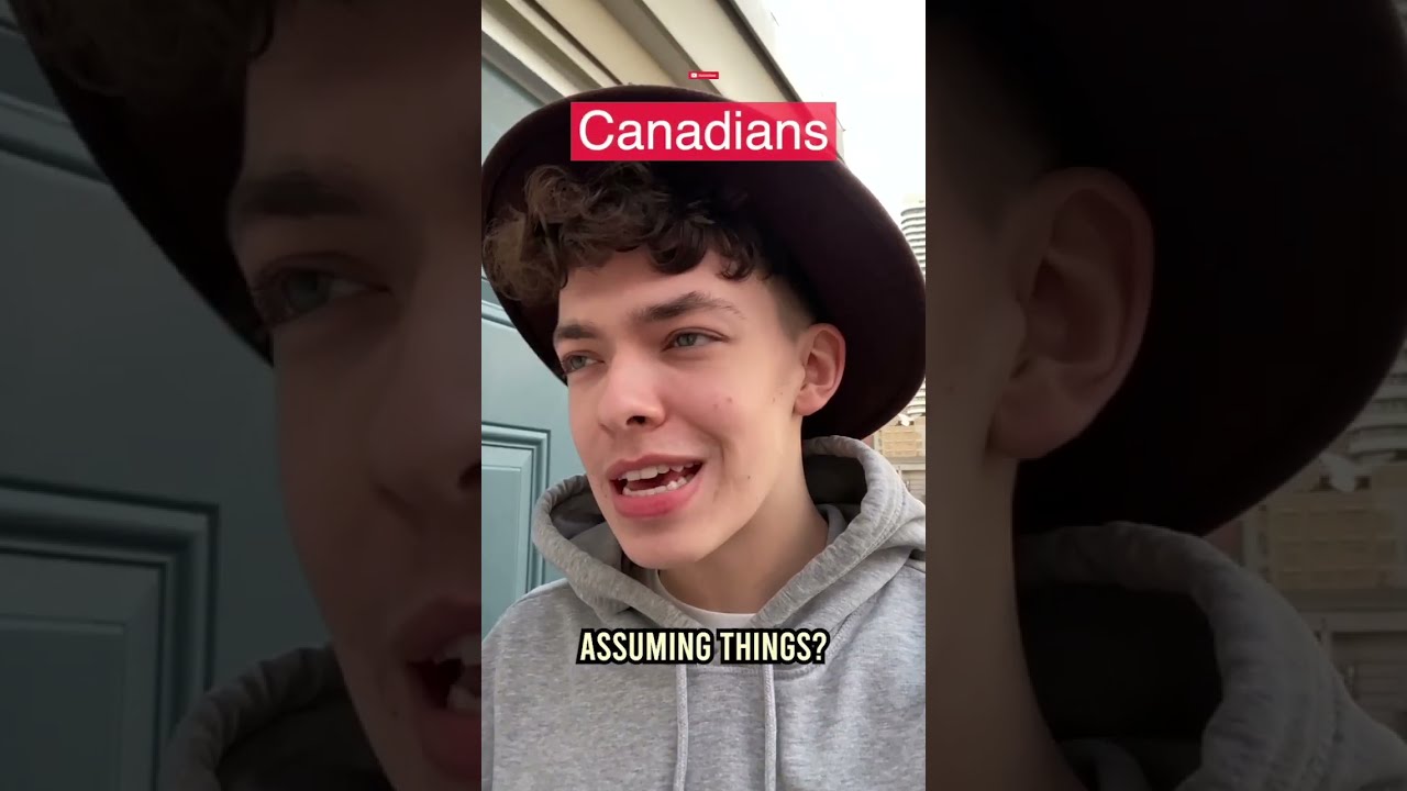 WHAT AMERICANS THINK ABOUT CANADIANS Shorts Comedy Canada Canadian American