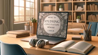 Music for Studying Concentration and Memory 1 Hour: Boost Your Brainpower