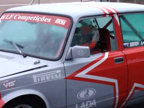 Flavio Gomes - Lada 2105 - Parada nos boxes - Velo...