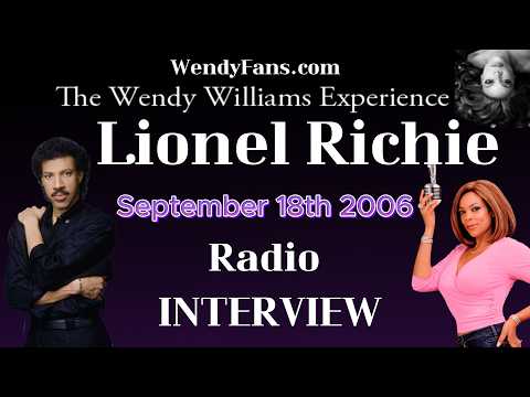 Wendy Williams Interviews The Legendary Lionel Richie 2006