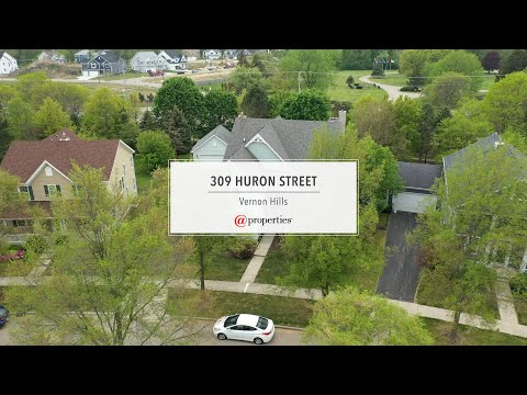 309 Huron Street, Vernon Hills, IL home video tour