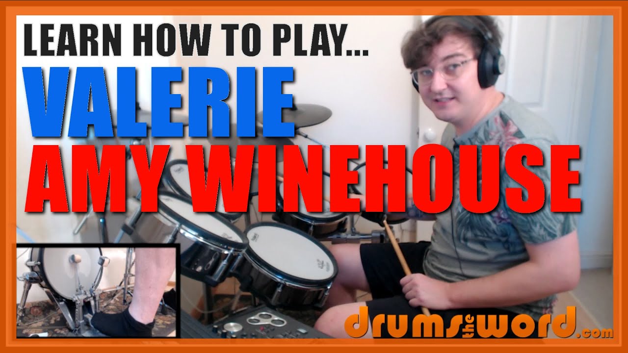 Valerie (Amy Winehouse & Mark Ronson) ★ Drum Lesson PREVIEW How To