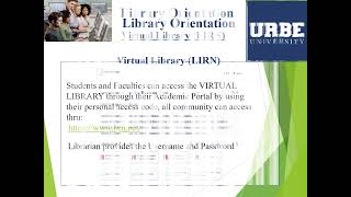 Library Orientation