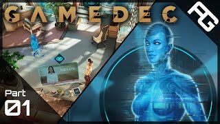 Enris, the Gamedec - Gamedec Full Playthrough - Episode 1 screenshot 3