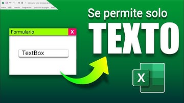 Cómo Permitir SOLO TEXTOS en un TextBox de formulario