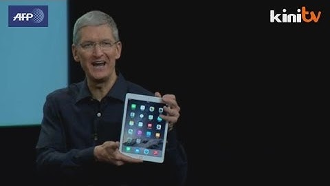 Apple unveils new iPads