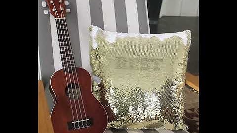 A Sequin Pillow for the Classical Musicians