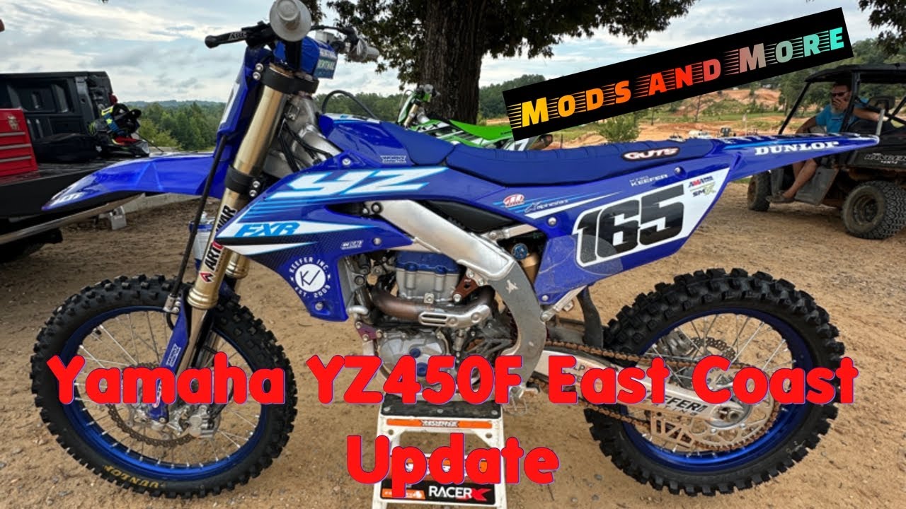 2025 Yamaha YZ450F East Coast Update (Monster Mountain MX)
