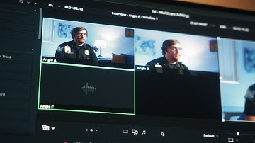 Multicam Interview Editing in Davinci