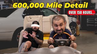 The Most INSANE 600,000 Mile Interior Detail | 150 Hours #disasterdetail