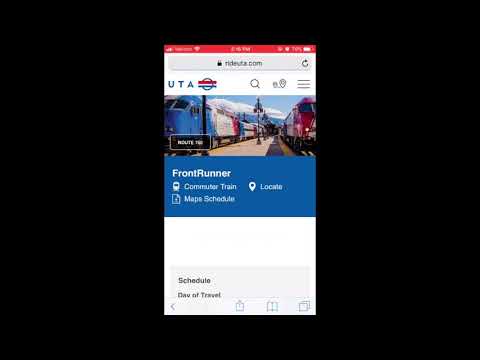Uta Frontrunner Schedule Northbound