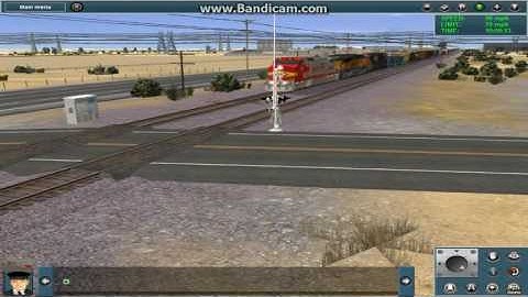 Trainz 12: A Santa Fe Freight Train On The Mojave Sub