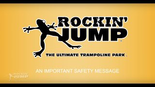 Rockin Jump Ultimate Trampoline Park - Safety Video