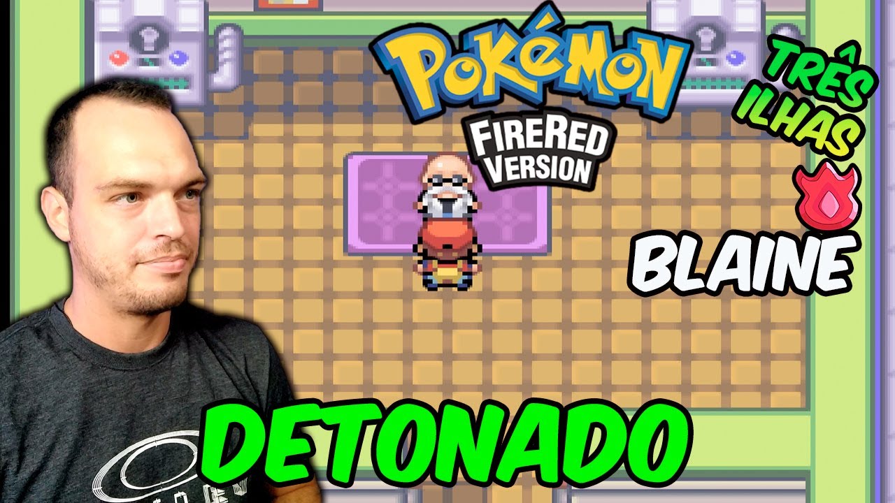 Pokémon Fire Red Detonado 100% 