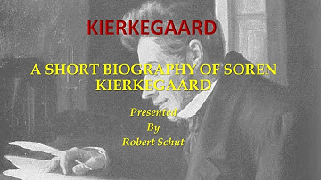 A SHORT BIOGRAPHY OF SOREN KIERKEGAARD