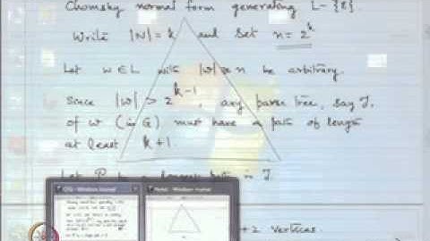 Mod-09 Lec-01 Properties of CFLs