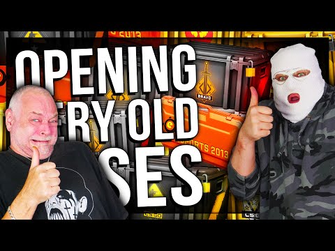 OPENING VERY OLD CS:GO CASES (BRAVO, ESPORT ETC)