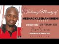 Celebrating The Life Of Meshack Leshan Shieni Celebrating The Life Of Meshack Leshan Shieni