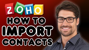 How to Import Contacts in Zoho CRM (Quick Zoho Tutorial)
