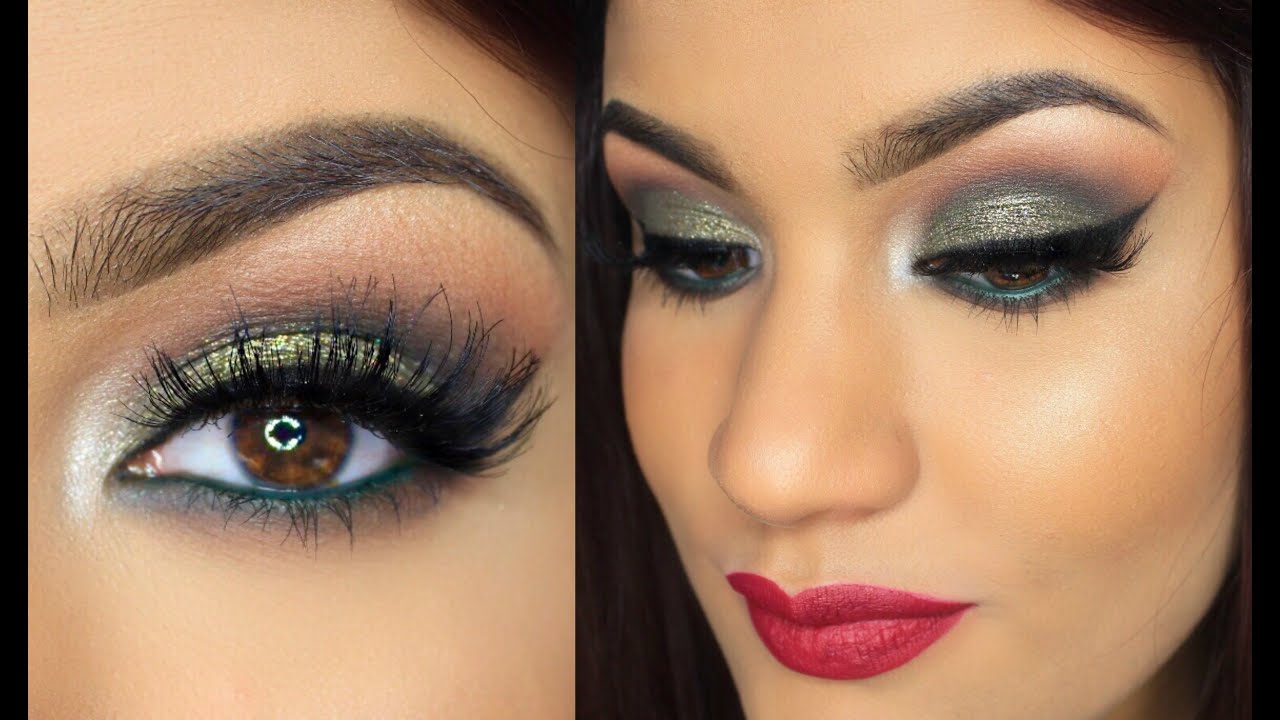 Maquillaje para Fiesta de Navidad | AbrilDoesMakeup ♡ - YouTube