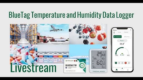 Freshliance BlueTag Temperature/Humidity Data Logger for Cold Chain, Warehouse etc.-1