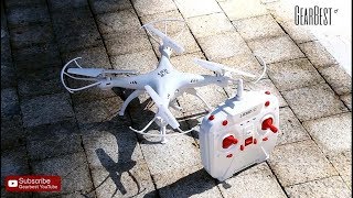 LiDiRC L15FW Brushed Waterproof RC Quadcopter - Gearbest.com - YouTube