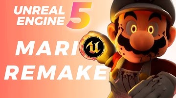 Super Mario In Unreal Engine 5 #shorts