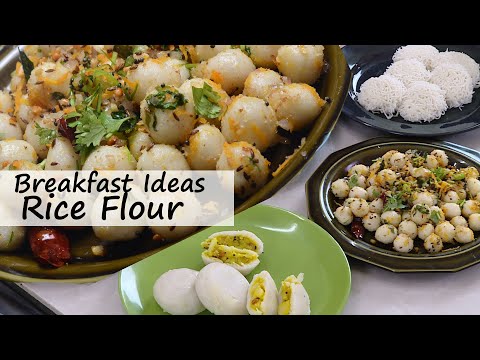 breakfast-ideas-1---with-rice-flour-four-types---breakfast-recipes-for-everyday-cooking-by-vahchef