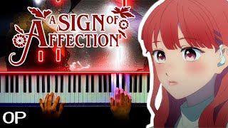 A Sign of Affection - Yuki no Ne [Opening] | Piano Tutorial