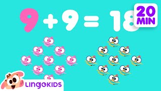 COUNTING SONG 🧮💙 + The Best Numbers Songs for Kids | Lingokids