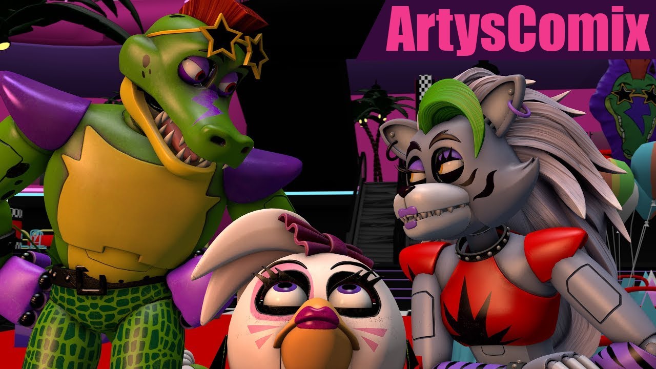 СБОРНИК АНИМАЦИЙ FNAF #8 | Многоголосая озвучка | FNAF SECURITY BREACH