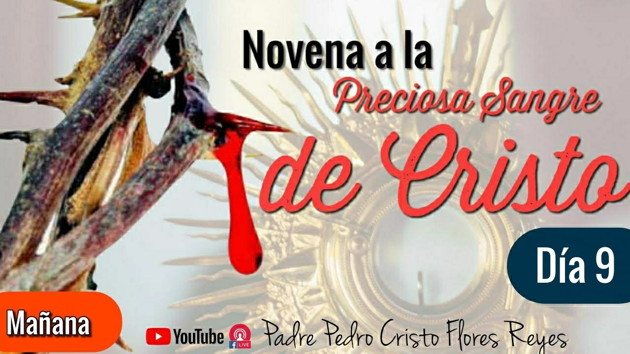 NOVENA A LA PRECIOSA SANGRE DIA 9 (MAÑANA) ((EN VIVO)) 