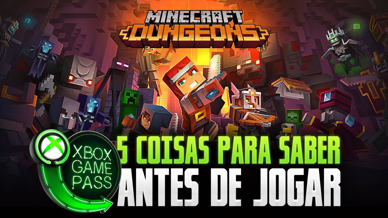 Tudo que você precisa saber antes de jogar Minecraft Dungeons!