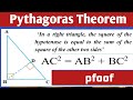 Pythagoras theoremproof of pythagoras theorem