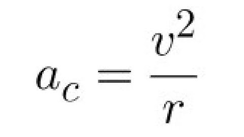 Using Calculus to Find the Centripetal Acceleration Formula v²/r (proof, derivation)