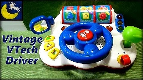 Vintage VTech Learn and Discover Driver with ABC