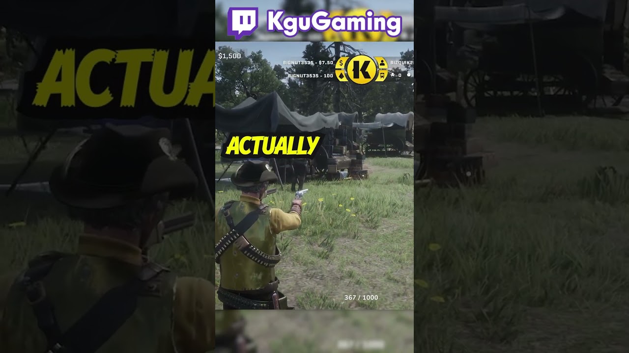 HE STILL FELL FOR IT!!! #shorts #rdr2online #rdr2rp #kgu