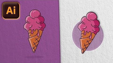 Adobe Illustrator Tutorial: Create Vector Ice Cream - HD