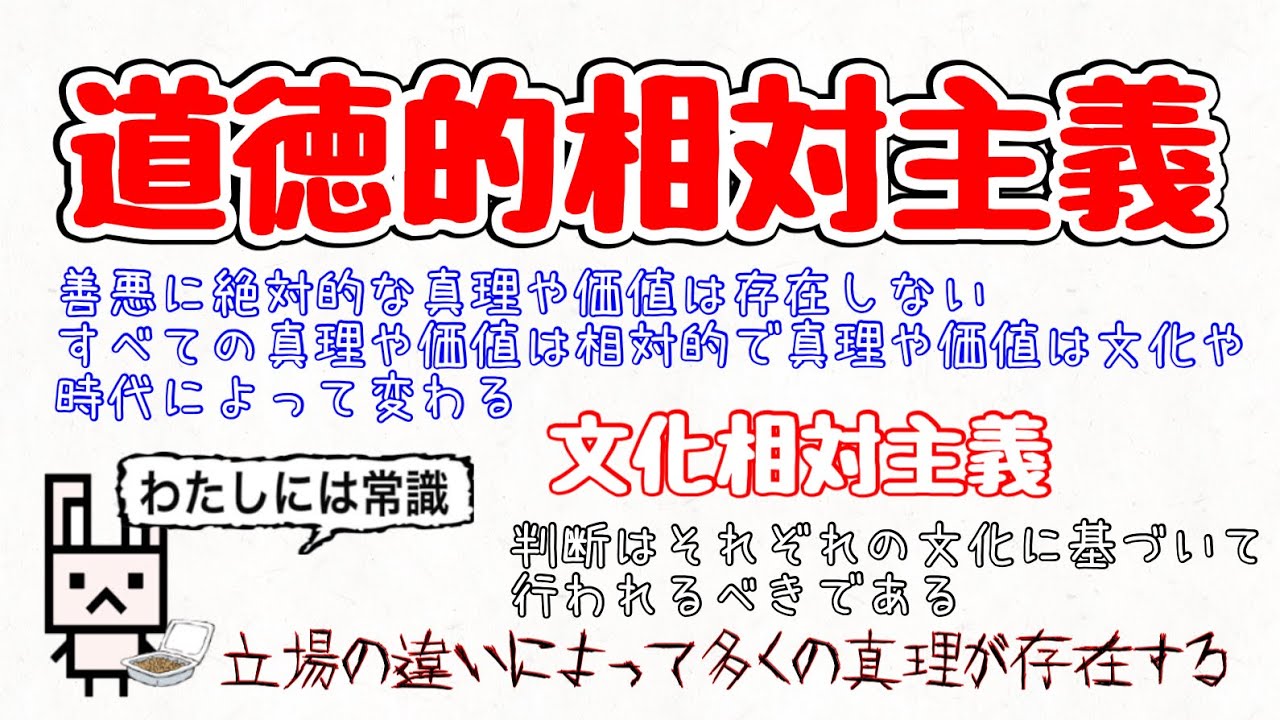 文化相対主義