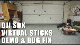 DJI SDK Virtual Sticks Bug Fix for Simulator
