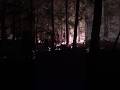 night back fire operation.