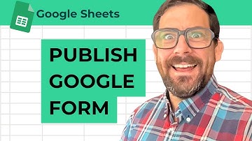 Hoe publiceer je een Google-formulier?