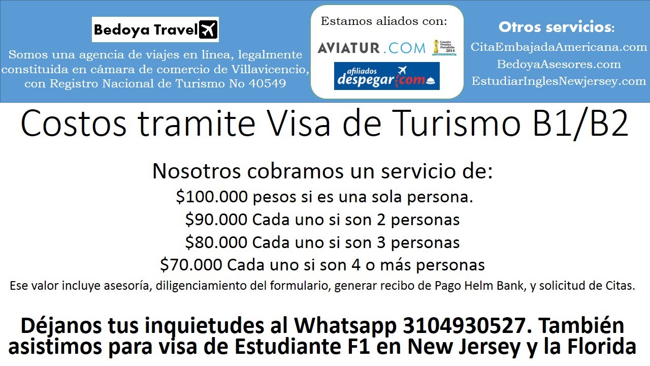 embajada americana citas para visas