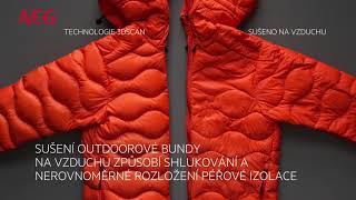 Sušičky AEG usuší precizně i péřové bundy Sušičky AEG usuší precizně i péřové bundy