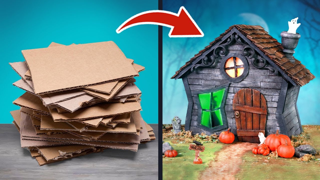 Making a DIY Miniature Haunted House! pic