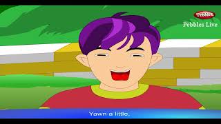 Hop a Little Nursery Rhymes kids Karaoke Pre School Songs #pebblesrhymes #pebbles