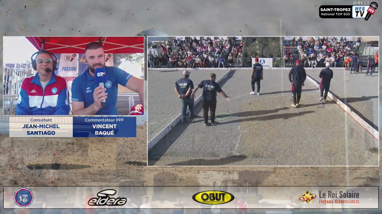 Miniature : Web TV PPF TOUR 2024 - National TOP 500 ST TROPEZ - Demi finale : Equipe GIMENEZ contre BONETTO
