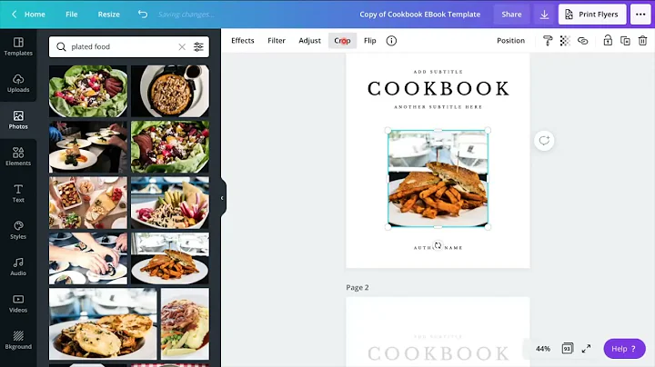 Cookbook Ebook Template Tutorial