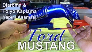 Çok Yakinda Ford Mustang 1969 Wrap Folie Diorama Nasıl Yapılır